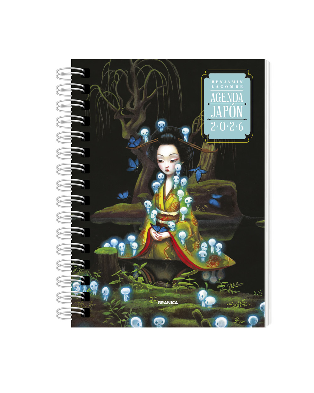 Benjamin Lacombe 2026 Agenda Anillada